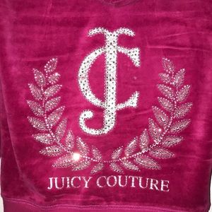 💕JUICY COUTURE💕 Vintage Velour Tracksuit Top